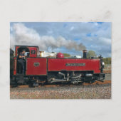 STEAM TRAINS POSTKARTE (Vorderseite)