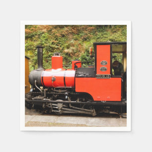 STEAM TRAINS SERVIETTE