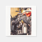 STEAM TRAINS  SERVIETTE (Vorderseite)