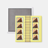 Steam von Bruce Tunis Magnet (Vorderseite/Rückseite)