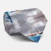 Steam Yacht Margarita 1900er Krawatte (Gerollt)