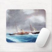 Steam Yacht Margarita 1900er Mousepad (Mit Mouse)
