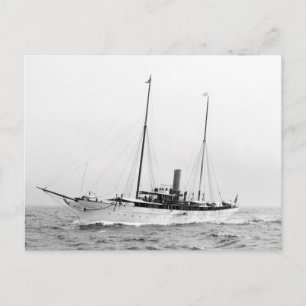 Steam Yacht North Star, Anfang der 1900er Jahre Postkarte