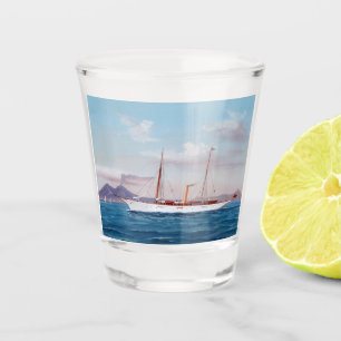 Steam Yacht SY Vanduara 1906 Schnapsglas