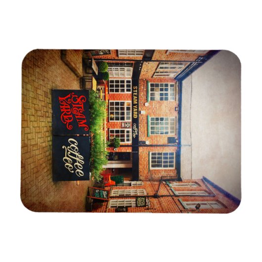 Steam Yard Coffee Co Magnet (Horizontal)