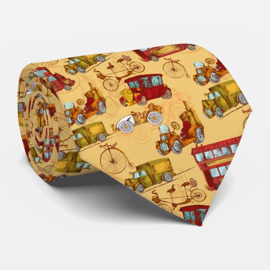 Steamampetransportmuster Krawatte (Gerollt)