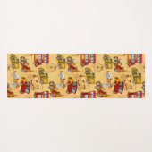 Steamampetransportmuster Yogamatte (Rückseite (Horizontal))