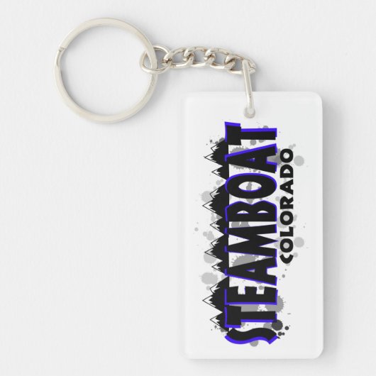 Steamboat Colorado Schlüsselanhänger (Vorderseite)