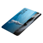 Steamboat Geyser Eruption Yellowstone Magnet (Linke Seite)
