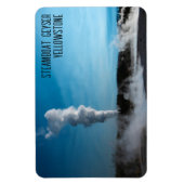 Steamboat Geyser Eruption Yellowstone Magnet (Vertikal)