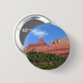 Steamboat Rock in Sedona Button (Vorne & Hinten)