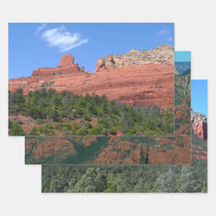 Steamboat Rock in Sedona Geschenkpapier Set