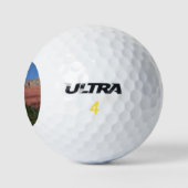 Steamboat Rock in Sedona Golfball (Logo)