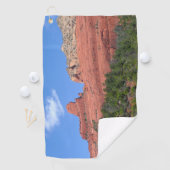 Steamboat Rock in Sedona Golfhandtuch (Insitu)
