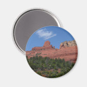 Steamboat Rock in Sedona Magnet (Vorderseite/Rückseite)