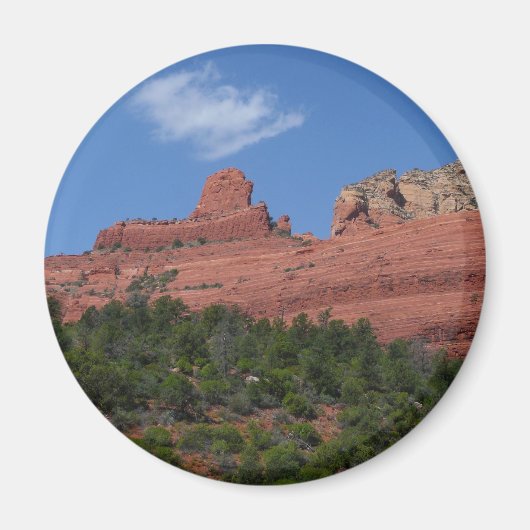 Steamboat Rock in Sedona Magnet (Vorne)