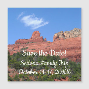 Steamboat Rock in Sedona Magnetkarte