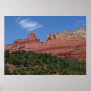 Steamboat Rock in Sedona Poster