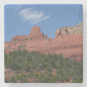 Steamboat Rock in Sedona Steinuntersetzer (Vorderseite)