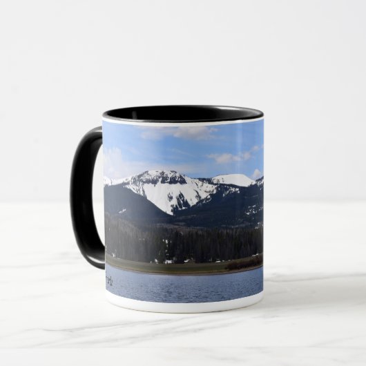 Steamboat See, Colorado Tasse (Vorderseite Links)