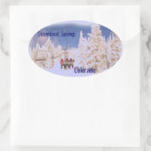 Steamboat Springs Aufkleber (Tasche)