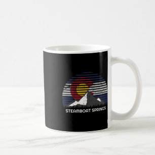 Steamboat Springs Co X Colorado-Flagge Kaffeetasse