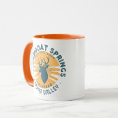 Steamboat Springs Colorado Camping Wandern Tasse (Vorderseite Links)