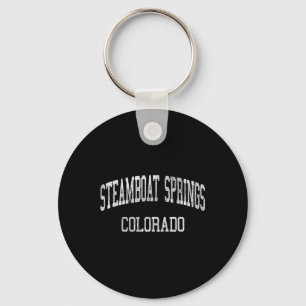 Steamboat Springs Colorado Co Vintage Sportbekleid Schlüsselanhänger