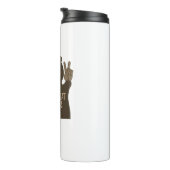 Steamboat Springs Colorado Peace Bear Thermosbecher (Nach rechts gedreht)