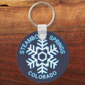Steamboat Springs, Colorado Schlüsselanhänger (Vorderseite)