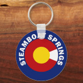 Steamboat Springs, Colorado Schlüsselanhänger (Vorderseite)