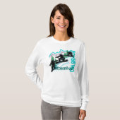 Steamboat Springs Colorado Snowboard Hoodie T-Shirt (Vorne ganz)