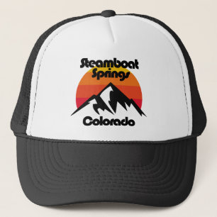 Steamboat Springs Colorado Truckerkappe