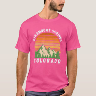 Steamboat Springs Colorado Vintag T-Shirt