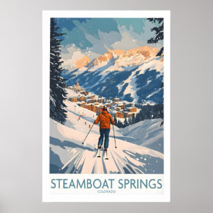 Steamboat Springs Poster Colorado 1