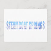 Steamboat Springs Postkarte (Vorderseite)