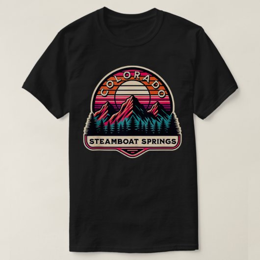Steamboat Springs T-Shirt (Design vorne)