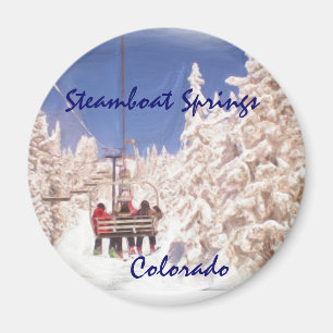 Steamboat- Springsmagnet Magnet