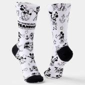 Steamboat Willie Socken (Gewinkelt)