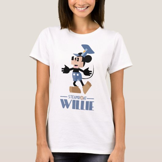 Steamboat Willie T-Shirt (Vorderseite)
