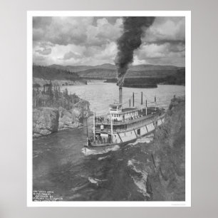 Steamboat-Yukon-Territorium 1920 Poster