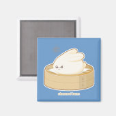 Steamed Buns Magnet (Vorderseite/Rückseite)