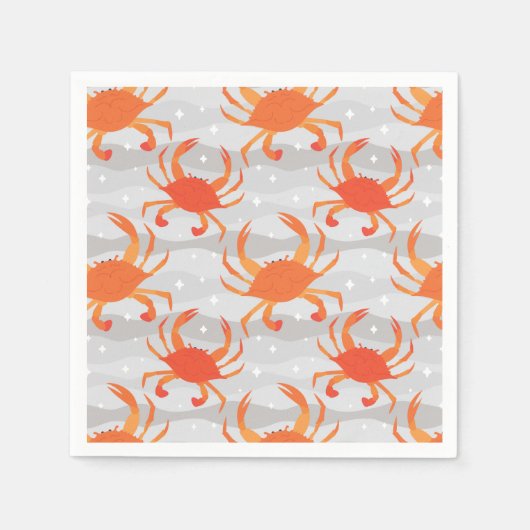 Steamed Crabs Serviette (Vorderseite)