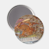 STEAMED CRABS YUMMY MAGNET (Vorderseite/Rückseite)