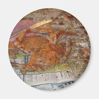 STEAMED CRABS YUMMY MAGNET