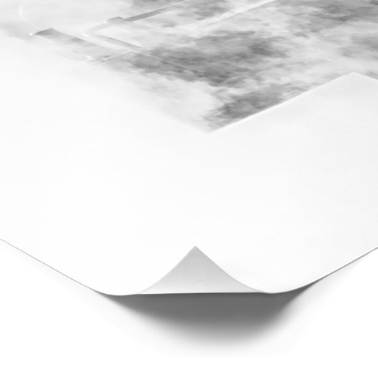 Steamed Fotodruck (Ecke)