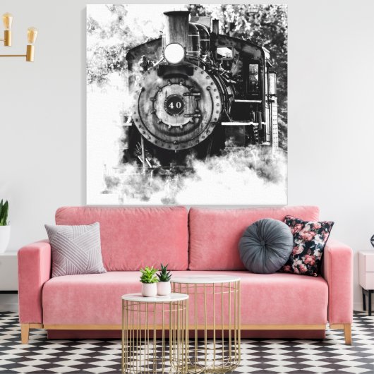 Steamed Leinwanddruck (Insitu (Wohnzimmer))