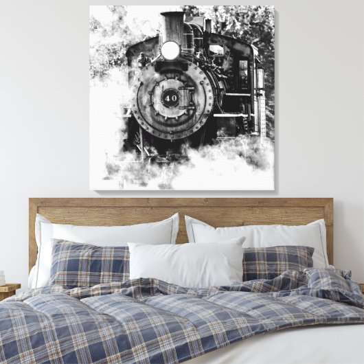 Steamed Leinwanddruck (Insitu (Schlafzimmer))