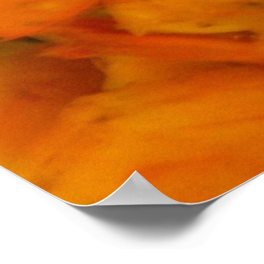 Steamed Shrimp and Cocktail Sauce Poster (Ecke)