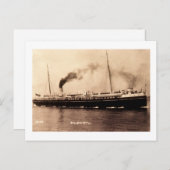 Steamer Alberta - Louis Pesha Postkarte (Vorne/Hinten)